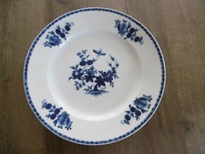 Ancienne assiette en porcelaine de Tournai XVIII décors à la mouche
