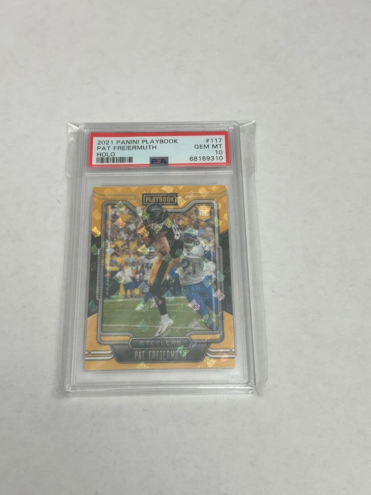 Pat Freiermuth Panini Playbook #117 Holo