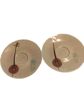 lute song   2  saucers   for coffee or tea cups  Rare
