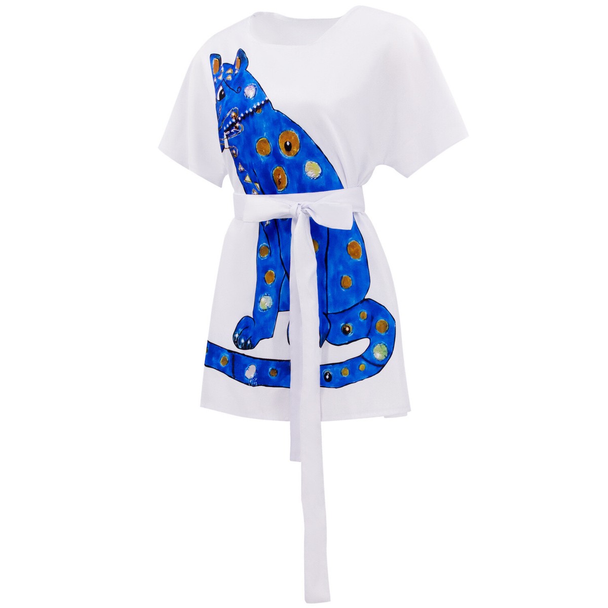 abba agnetha blue cat dress Shirt White Cat Cosplay Costume Retro Dress Blue Cat Halloween Outfit Fancy Dress Belt UK Style:02264 The clothes are specifically Promotion_FFMarkdowns Paul Parkman Blue &