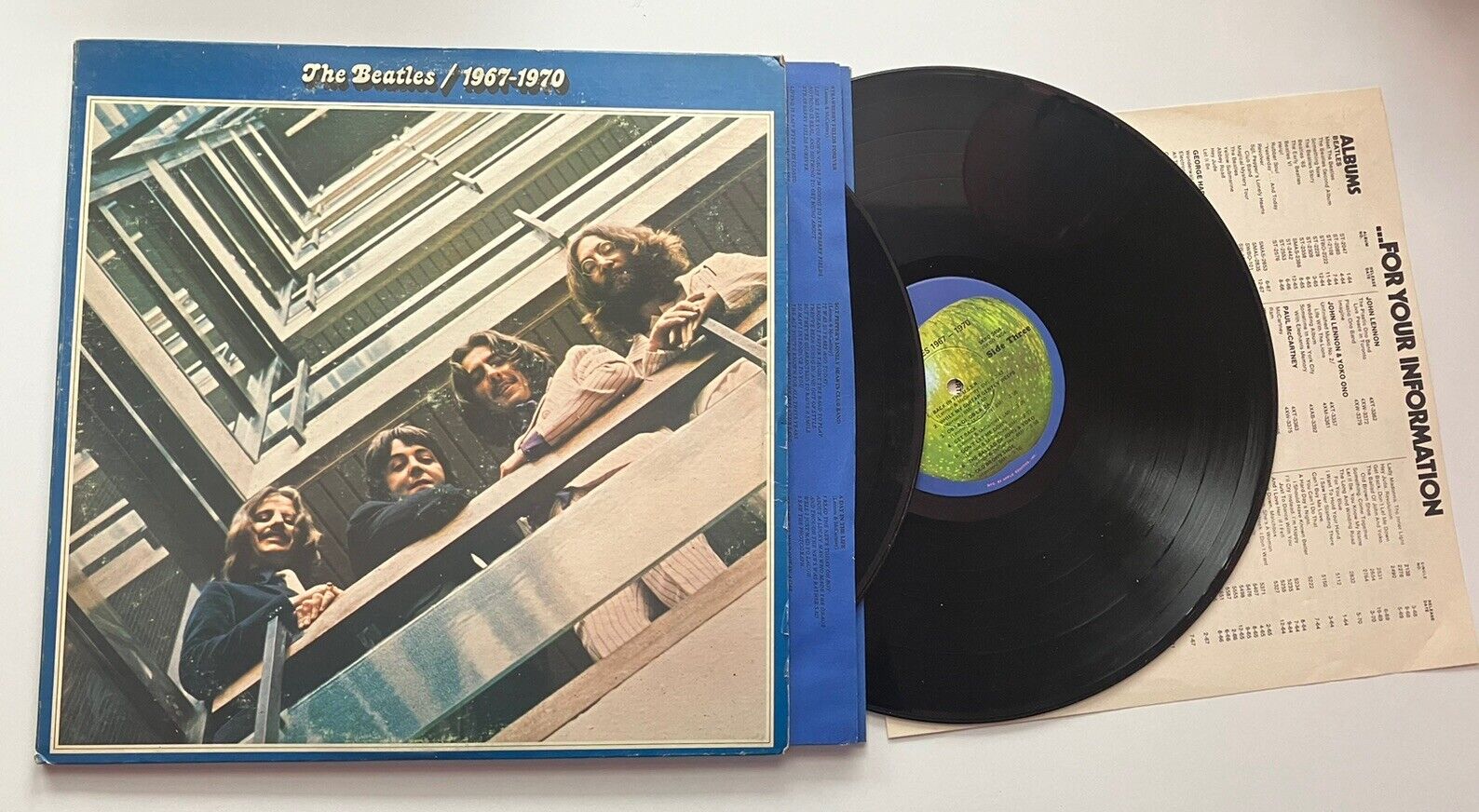 The Beatles 2 LP 1967-1970 Apple ORIG NM
