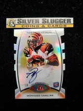 2012 Mohamed Sanu Topps Platinum Auto /10! Cincinnati Bengals!