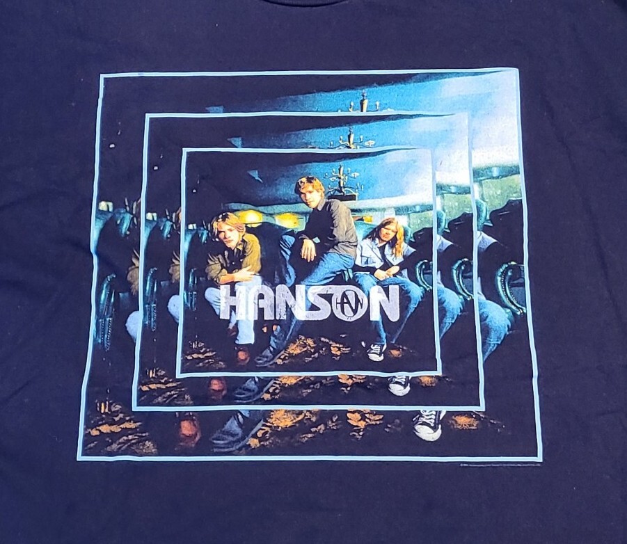 7SM1【HANSON】オーストラリア製　バンドTシャツ　90's 古着used Hanson T-Shirt 90's - Large – Lot 1 Vintage