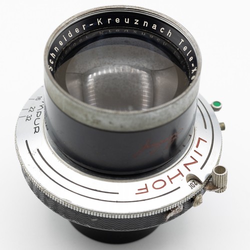 LINHOF SCHNEIDER 240MM F/5.5 TELE-XENAR LARGE FORMAT LENS *AS IS