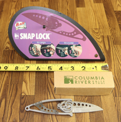 Columbia River CRKT 5102 Van Hoy Snap Lock Dull DEMO Edge Not For