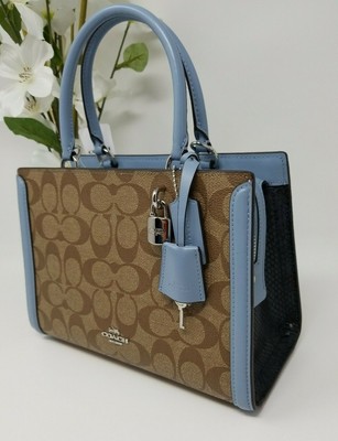 coach small zoe carryall