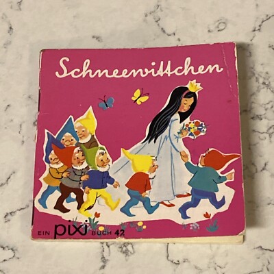 Pixi alt 42 Schneewittchen Snow White Carlsen Verlag Mini Book