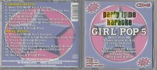Party Tyme Karaoke: Girl Pop, Vol. 5 by Party Tyme Karaoke CD, May-2005, Sybers