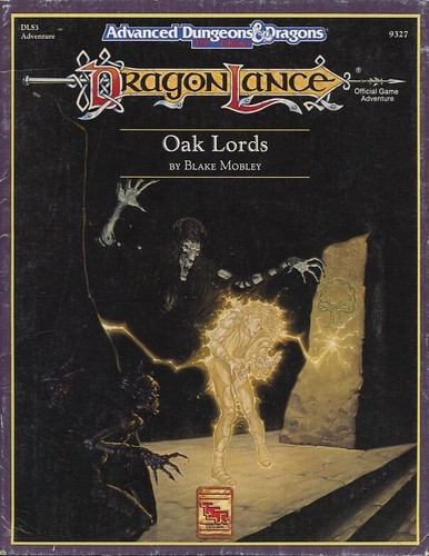 DLS3 OAK LORDS VGC! Dragonlance D&D Dungeons Dragons Module Adventure TSR #9327 - 第 1/3 張圖片