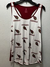 Arizona Cardinals NFL Apparel Women’s Teen SZ XL Racer back Graphic Tank Top NWT