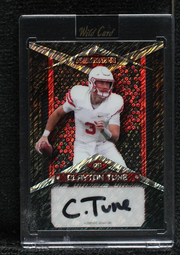 2023 Wild Card Alumination Draft Clayton Tune #AB-29