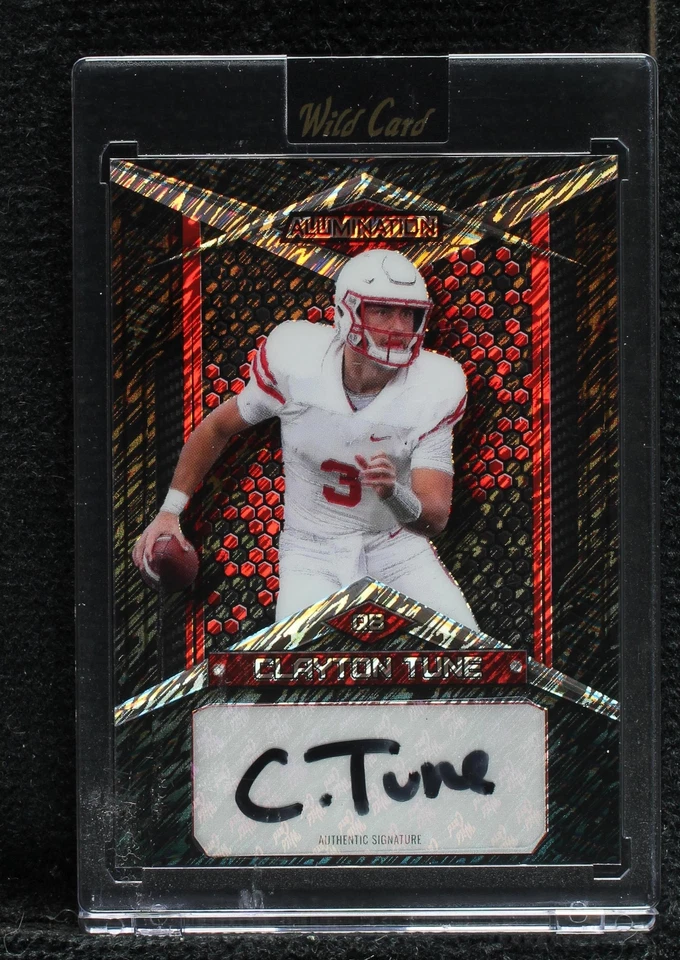 2023 Wild Card Alumination Draft Clayton Tune #AB-29