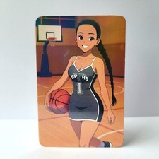 San Antonio Spurs Cute Anime girl NBA fridge magnet basketball collectible