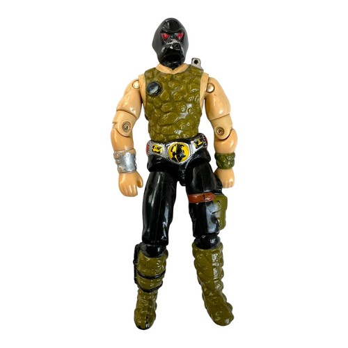 Figurine GI JOE Snake Eyes Vintage Hasbro 1980 - Fabriquée à Hong Kong