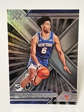 2021-22 Panini XR QUENTIN GRIMES Rookie #392 76ERS New York Knicks