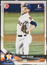 2018 Bowman Draft #BD-194 Cody Deason Baseball EX