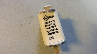 Weber Sicherung VDE 0636 160A KTF NH00 500V