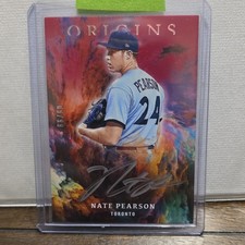 2021 Panini Chronicles Origins Nate Pearson #OS-NP Red Silver Ink /99 Rookie