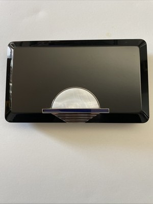 Kilian Moonlight in Heaven Black Enamel Clutch Coffret Case Art Deco Perfume Box