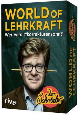 World of Lehrkraft   Das Kartenspiel Wer wird #korrekturensohn?