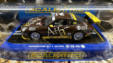 Scalextric 1:32 Scale C3084 Porsche 911 GT3R AH-A Racing 33 NIP Slot Car 