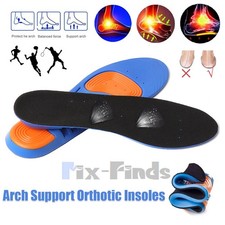 Soft Memory Foam Shoe Insoles Arch Support Inserts Shock Absorption Men Women US