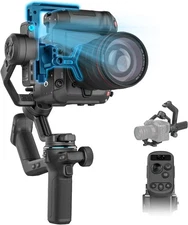 SCORP-C2 AI Tracking Camera Gimbal, 3-Axis Stabilizer for DSLR/Mirrorless Camera