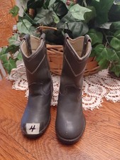 Toddler Gray Texas Western Boots size 4