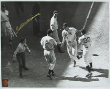 Ted Williams HOF Signed/Auto 16x20 Photo Red Sox Green Diamond Holo TWF 198518