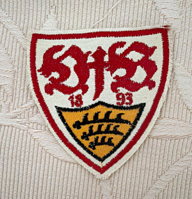 VfB Stuttgart 1893 gestickter Aufnäher/Patch Wappen   Fußball