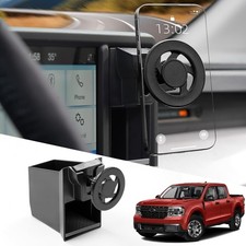 Mabett Magnetic Phone Holder Cubby Insert for Ford Maverick 2022-2024 Black