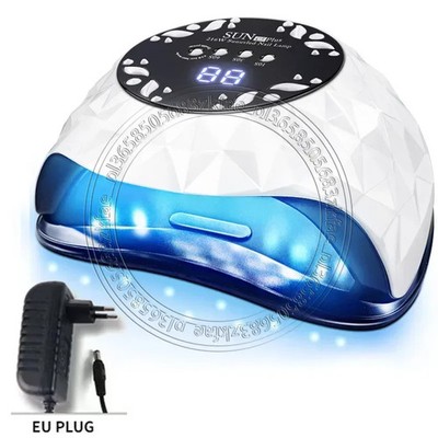 380W UV LED Nagellampe 4 Timer Sensor Profi Gel Nageltrockner Für Maniküre 