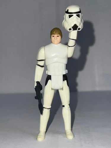 Star Wars Vintage Kenner 1984 Luke (Stormtrooper Outfit) 100% Complete NICE!!