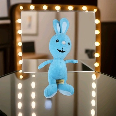 Kikaninchen Kuscheltier Plüschtier Simba 30cm Hase Blau 