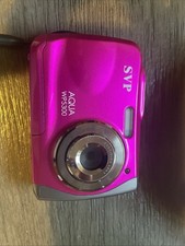 SVP Aqua WP5300 Waterproof Compact Digital Camera: Purple pink Tested