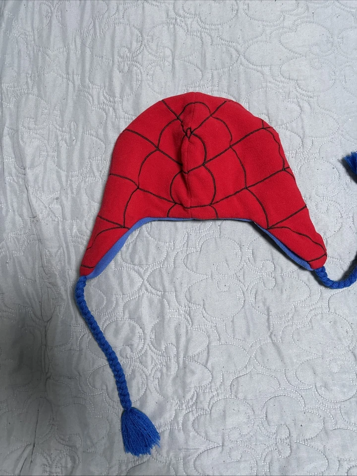 Marvel Spider-Man Blue Winter Hat for Kids - Image 3 of 4