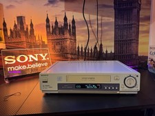Sony SLV-SF90 Video Cassette Recorder Working Order No Remote