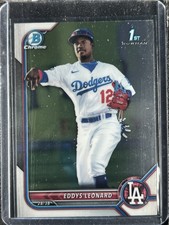Leonard, Eddys - 2022 Bowman Chrome Prospect - 1st Bowman