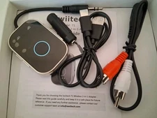 NEW Wireless Bluetooth Receiver & Transmitter RCA to 3.5mm Aux Audio Adapter