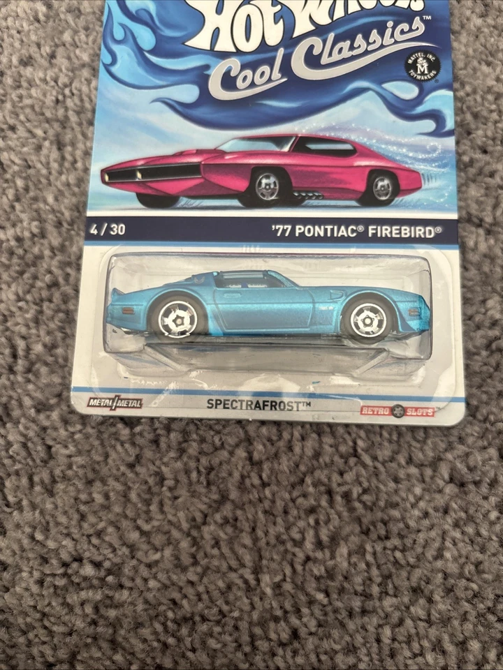 Pontiac Firebird 4/30 Spectrafrost Hot Wheels Cool Classics '77 Foto 2 de 4