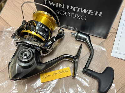Shimano 20 TWIN POWER 4000XG 6,2 Spinnrolle Neu im Karton Made in Japan