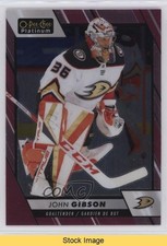 2023-24 O-Pee-Chee Platinum Matte Pink John Gibson #116 READ 0w6