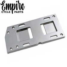 Harley Chrome 4-speed Transmission Mounting Plate For Big Twin Models 19361986 Harley Chrome 4-speed Transmission Mounting Plate For Big Twin Models 19361986