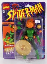 Marvel Legends Spider-Man Retro Card Jack O'Lantern 6 Figure Hasbro 2024 New
