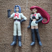 Pokemon Team Rocket Jessie James Figure 15cm Collectible Figure Ready to Use