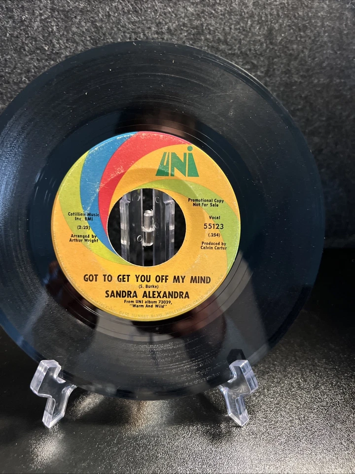 Сандра Александра, 55123, «Ooh Baby я люблю тебя» США, 7 «45, промо, 1969 глубокий душа - Изображение 3 из 4