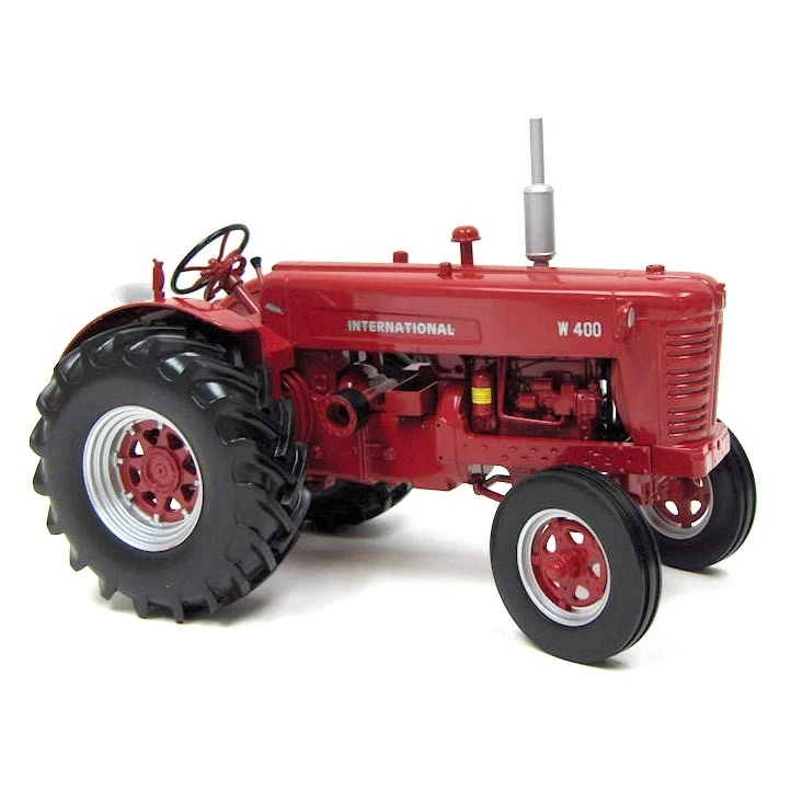 Trator Spec Cast 1/16 International Harvester W400 gás alto detalhe ZJD1660 - Imagem 3 de 4