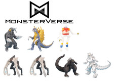 GODZILLA figure set MONSTERVERSE MONSTER action KING gigan MUTO mini MEGALON