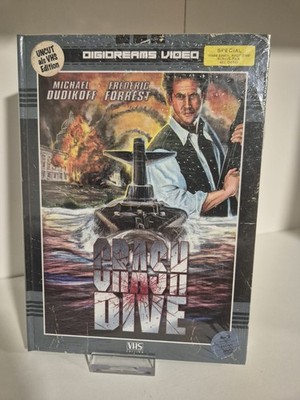 CRASH DIVE (4 Disc Mediabook BR+DVD) Lim. UNCUT Michael Dudikoff NEU OVP 