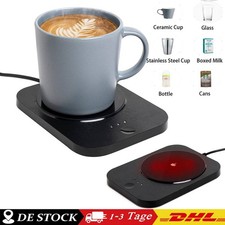 USB Tassenwärmer Aus Holz - Hält Deinen Kaffee & Tee Länger Warm